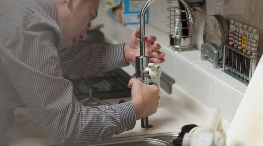Professional bathroom faucet installation in Knoxville, MD